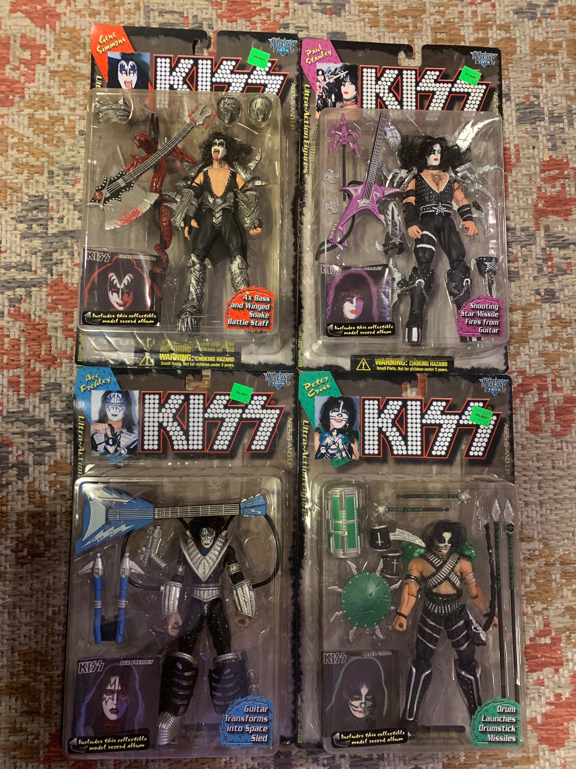 Kiss Action Figures Set of 4